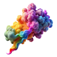 wonderful rustic Colorful Smoke Trails Cutout Collection with Various Hues high resolution png