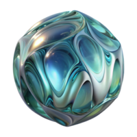 stunning artistic Complex Glass Distortion Reflection Transparent Background authentic png