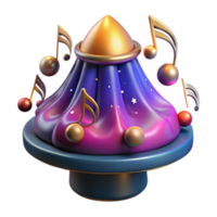 dramatic rustic Cosmic Choir Isolated on Transparent Background with High Resolution high resolution png