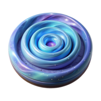magnificent abstract Cosmic Whirlpool Cutout with Transparent Background exclusive png