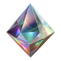 vibrant rustic Crystal Prism Diffraction Pattern Cutout high resolution png