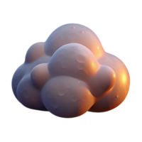 beautiful abstract Dusk Sky Cutout with Soft Light Isolated high resolution png