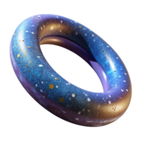 elegant minimalist Dynamic Auroral Flow Cutout with Gradient Colors authentic png
