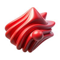 magnificent modern Dynamic Force Lines Red Isolated Element professional png