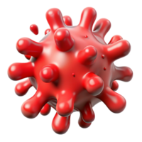 vibrant modern Dynamic Random Shapes Red Splashes Isolated Element original png