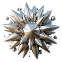 vibrant rustic Dynamic Silver Particle Burst Cutout original png