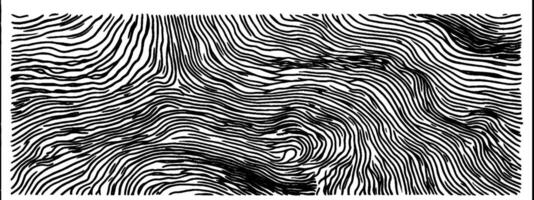 Detail of a vintage woodcut illustration depicting an old map with intricate line work and fading vector
