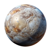 dramatic rustic Endless Skies Planet Cutout with Detailed Texture authentic png
