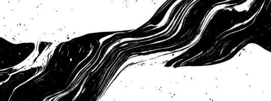Vintage woodcut illustration showcasing marble-like texture with unique patterns vector