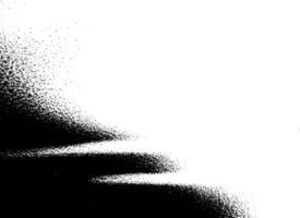 Rough White Paper Texture with Distressed Black Patterns and Grainy Noise. vector