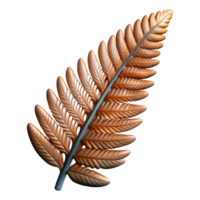dramatic abstract Fern Frond Close Up Cutout Backlit professional png