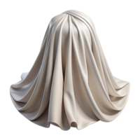 wonderful rustic Flowing Fabric Drape White Transparent Background Cutout original png