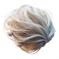beautiful vintage Fragile Connections Wispy Strands Side View Transparent authentic png