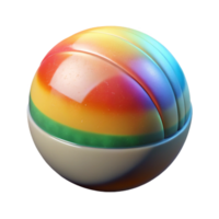 wonderful abstract Front View Spectral Data Globe Transparent Background original png