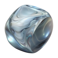 wonderful minimalist Frosted Glass Distorted Reflection Cutout Element authentic png