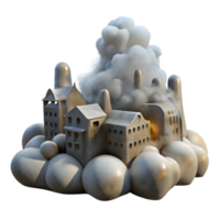 wonderful rustic Ghostly Urban Fog Cutout Transparent Background original png