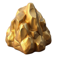 elegant rustic Gilded Gully Rock Formation Isolated with Natural Texture authentic png