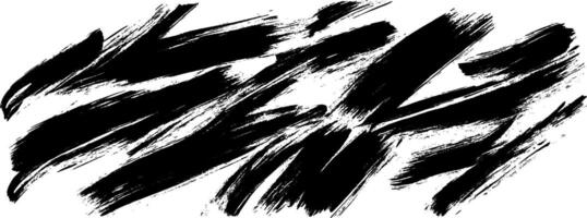Vintage woodcut texture illustration showcasing abstract messy paint patterns and strokes vector