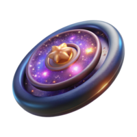 magnificent rustic Glowing Nebula Cartwheel Transparent Background high resolution png
