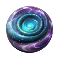 magnificent abstract Glowing Nebula Cartwheel Galaxy Isolated professional png