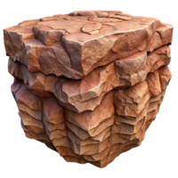 magnificent traditional Gorge Cliff Texture Isolated Warm Color Palette original png