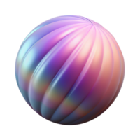 wonderful artistic Gradient Mesh with Depth Illusion on Transparent Background detailed png