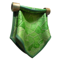 extraordinary rustic Green Tapestry Fragment Transparent Background Isolated high quality png