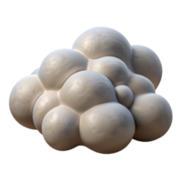 beautiful rustic Group of Nimbus Clouds Cutout Isolated Element genuine png