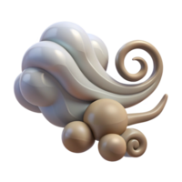 extraordinary abstract Gusting Wind in Zephyr Zone on Transparent Background original png