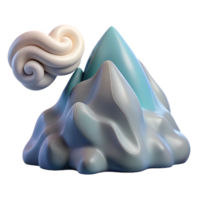 wonderful abstract Gusting Wind Over Mountains Transparent Element professional png