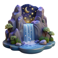 extraordinary classic Hidden Depths Cave Cutout with Dramatic Lighting authentic png