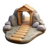 elegant rustic Hidden Pathways Soft Focus Cutout Element high quality png