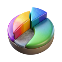 magnificent abstract High Resolution Spectral Chart with Cutout detailed png