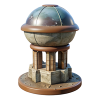 vibrant abstract High Resolution Terraform Tower Transparent Background detailed png