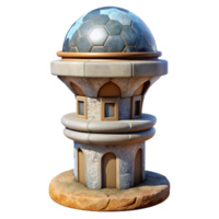 serene vintage High Resolution Terraform Tower Transparent Background high resolution png
