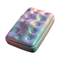 impressive contemporary Holographic Reconstruction of Clay Tablet Transparent Background detailed png