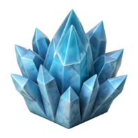 elegant contemporary Ice Crystal Formation Cutout Backlit Transparent Background high resolution png