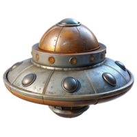 dramatic minimalist Interstellar Spacecraft Isolated with Front View professional png