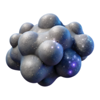 elegant contemporary Interstellar Space Dust Clouds Isolated Cutout genuine png