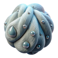 extraordinary creative Intricate Silken Fibers with Dew on Transparent Background high quality png