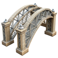 wonderful modern Intricate Wireframe Bridge Isolated Cutout Element high resolution png
