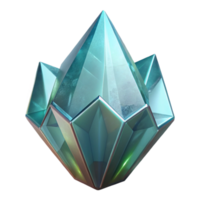extraordinary classic Lab Grown Crystal Isolated Clear Facets Geometric Shape authentic png