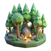 extraordinary classic Lyrax Luminance Forest Landscape Isolated Element original png