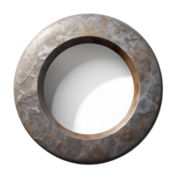 extraordinary rustic Modern Circle Frame with Shadow Effect Cutout authentic png