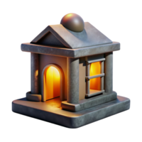 impressive abstract Morning Light on Building Isolated Element png
