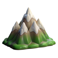 dramatic abstract Mountain Zephyr Zone Panorama Cutout Isolated Element png