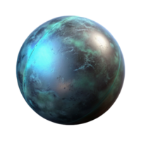 vibrant creative Mystical Orb Isolated on Black with Soft Lighting high quality png