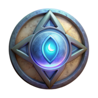 magnificent creative Mystical Symbol Glowing Aura Cutout authentic png