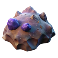 impressive rustic Nebula Landscape Isolated with Dramatic Angle premium png