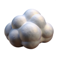vibrant abstract Nimbus Cloud with Transparent Background for Compositing png